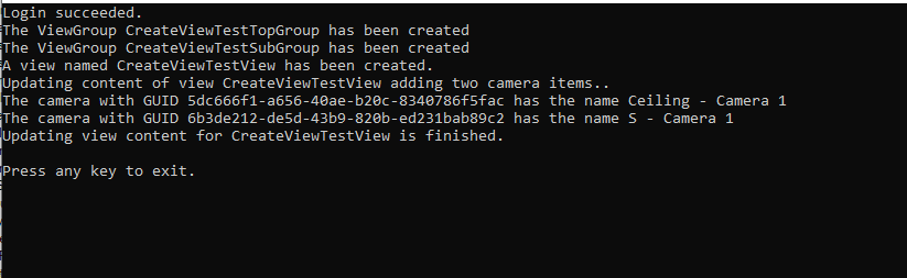 Add a view using Configuration API strongly typed classes.